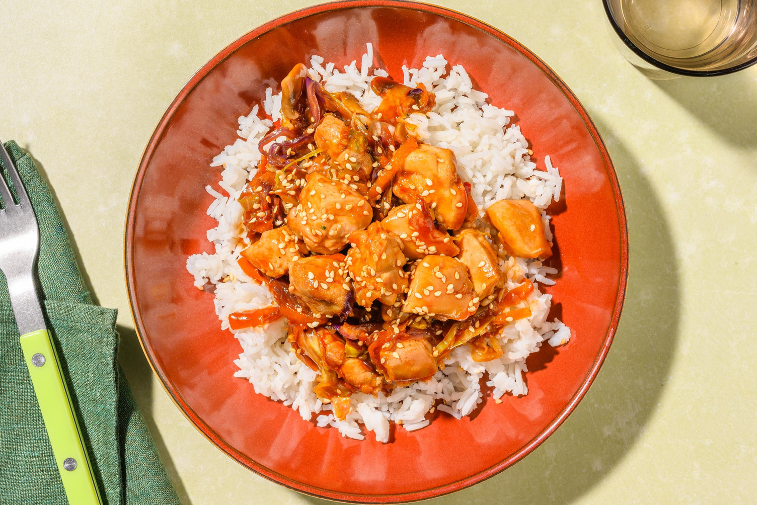 Easy Peasy Bulgogi-Gochujang Chicken