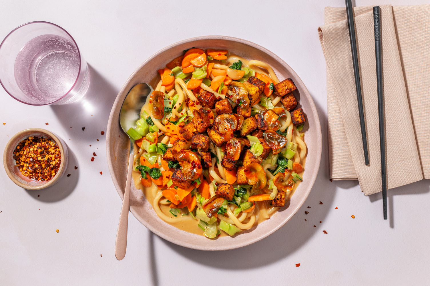 Sweet Soy Chicken & Katsu Coconut Noodles