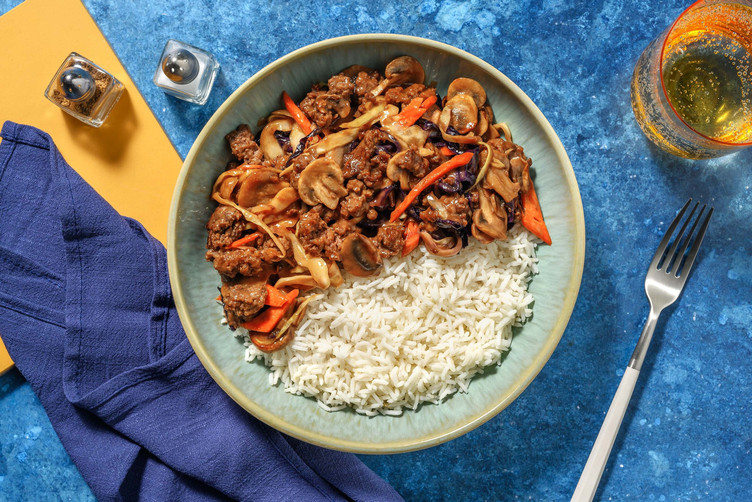 Peanut Gochujang Beef Stir-Fry