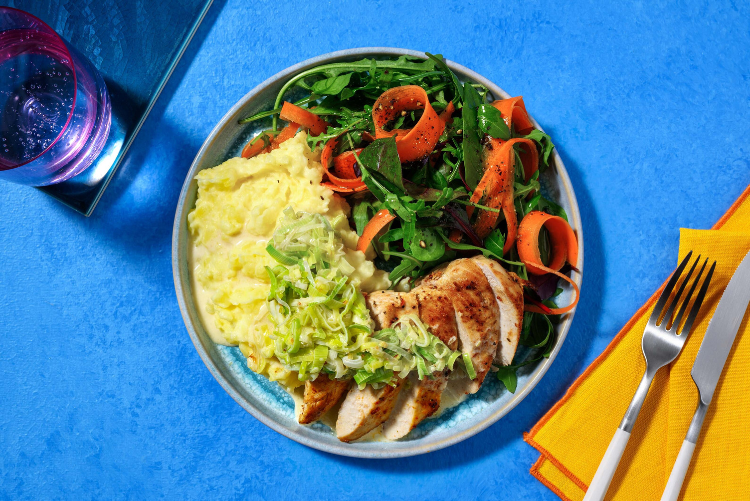 Hello Sunrise-kylling og potetmos