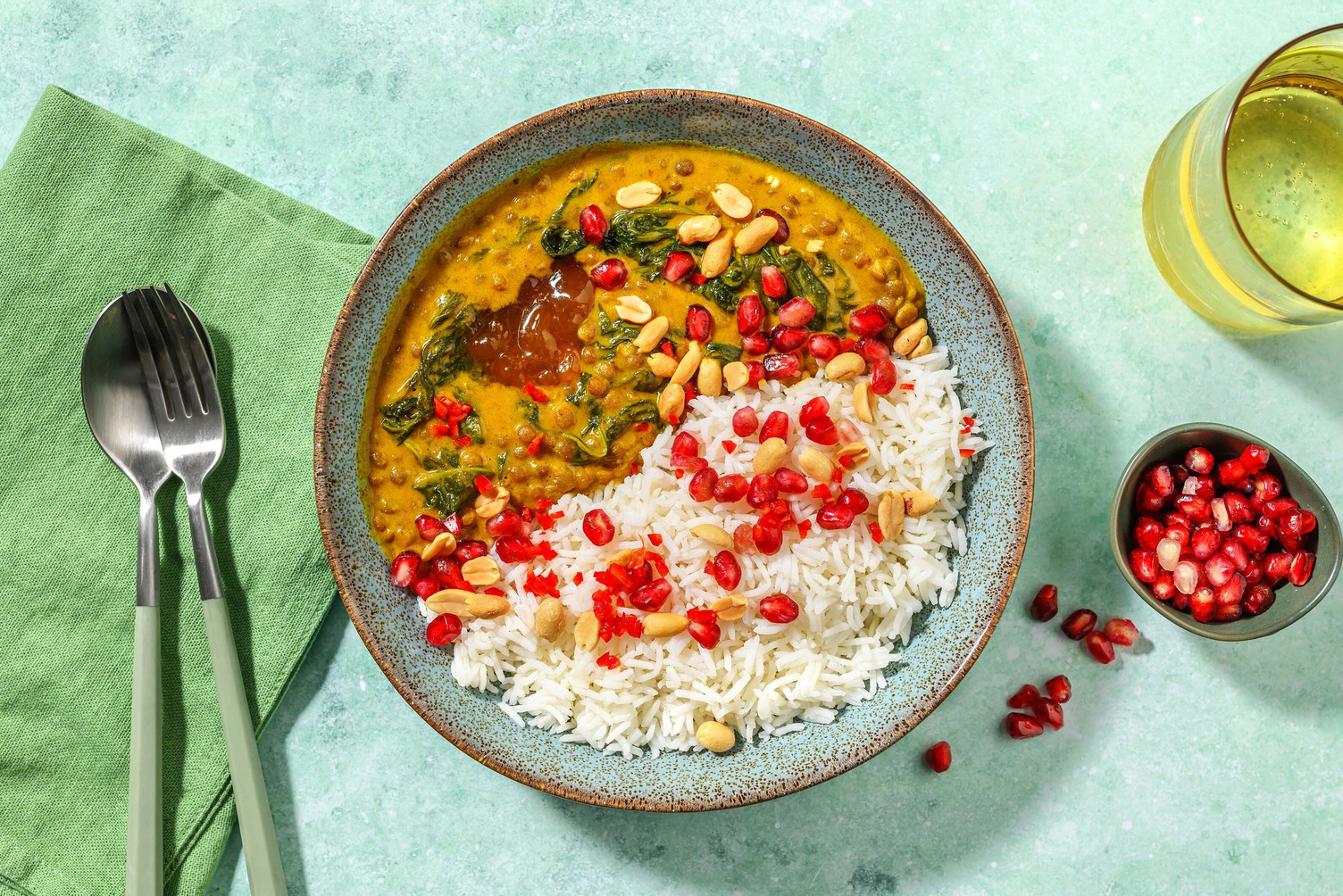 Indisk linse-'korma'