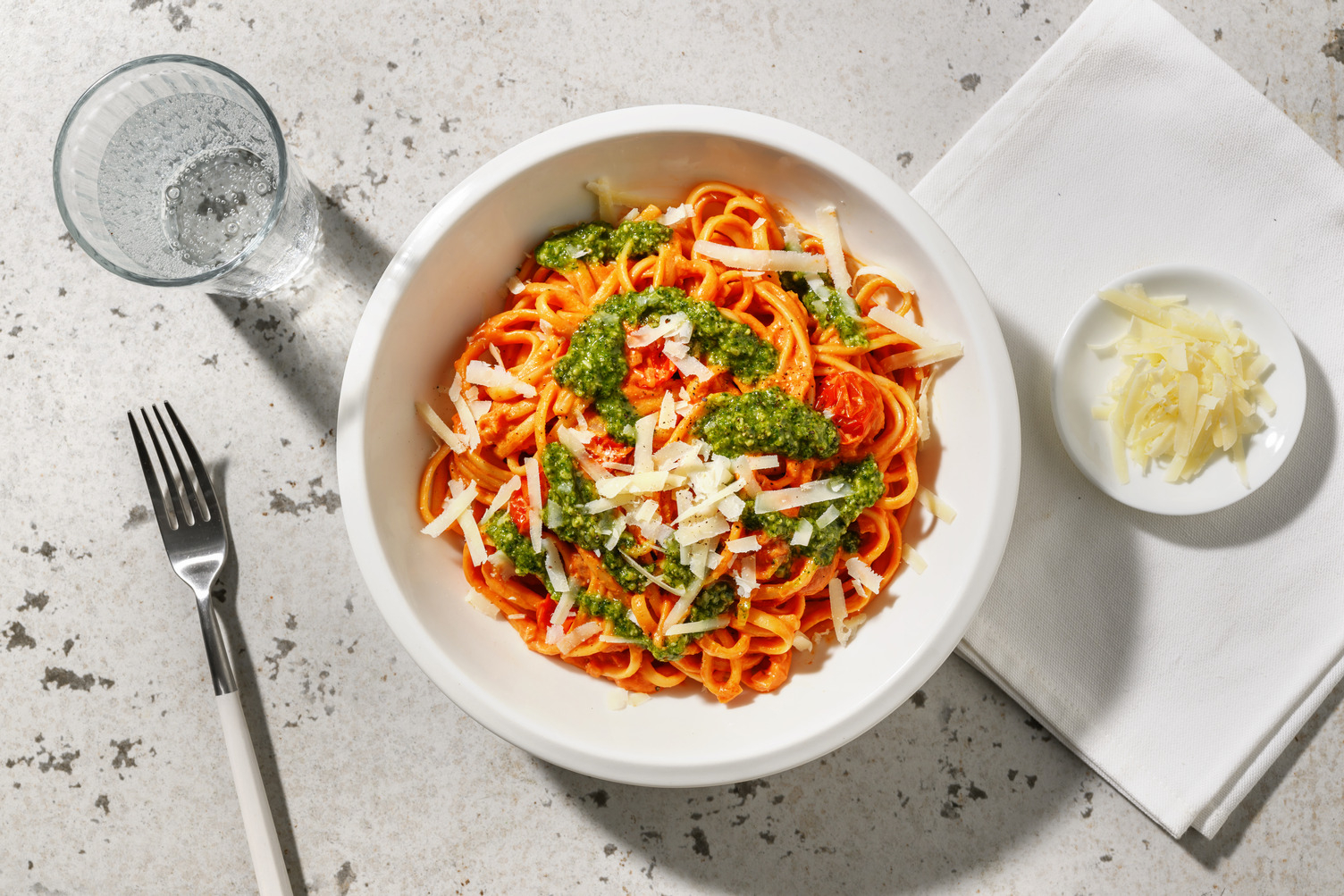 Pomodoro Pasta with Bacon