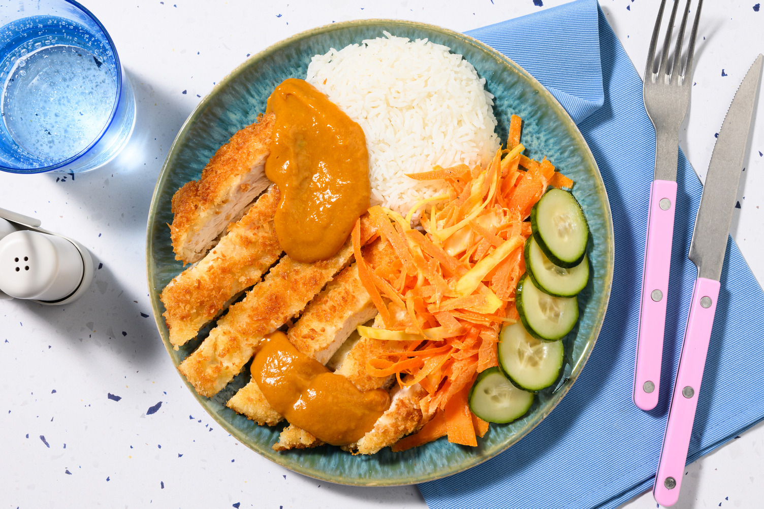 Sprød 'kylling katsu'