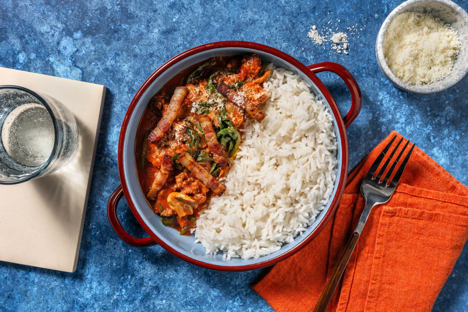 Cheesy Bacon and Beef Mince Ragu 