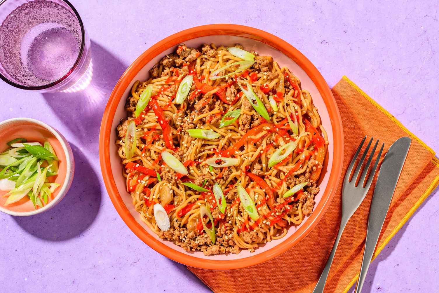 Gyoza-Inspired Beyond Meat® Noodles