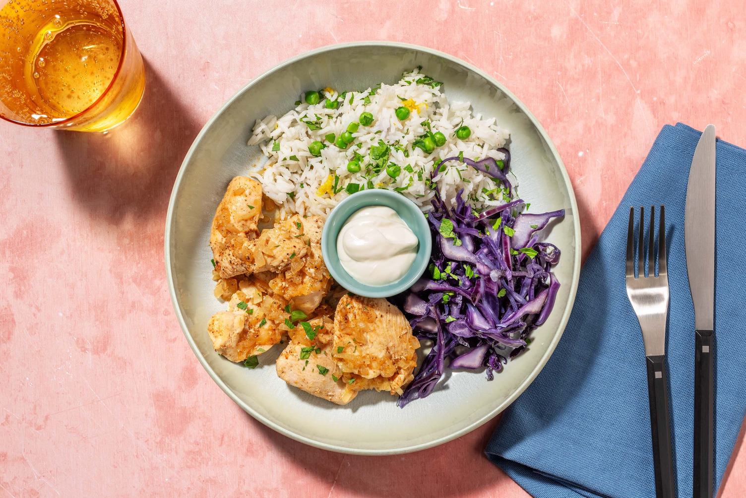 Double poulet épicé à la turque