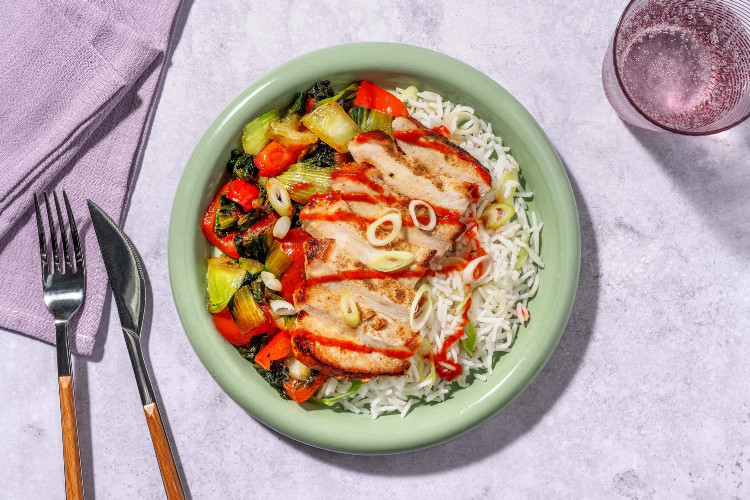 Honey-Garlic Chicken Thighs 