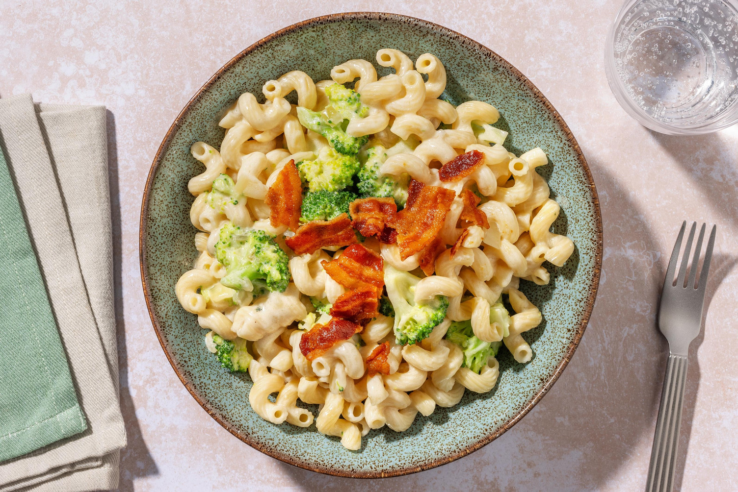 Creamy Bacon Cavatappi