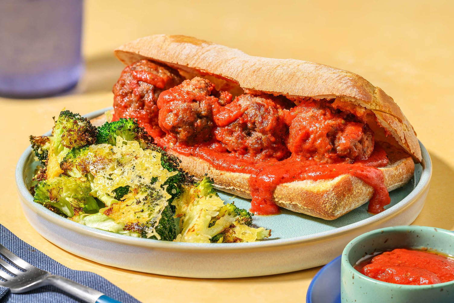 Speedy Turkey Meatball Subs