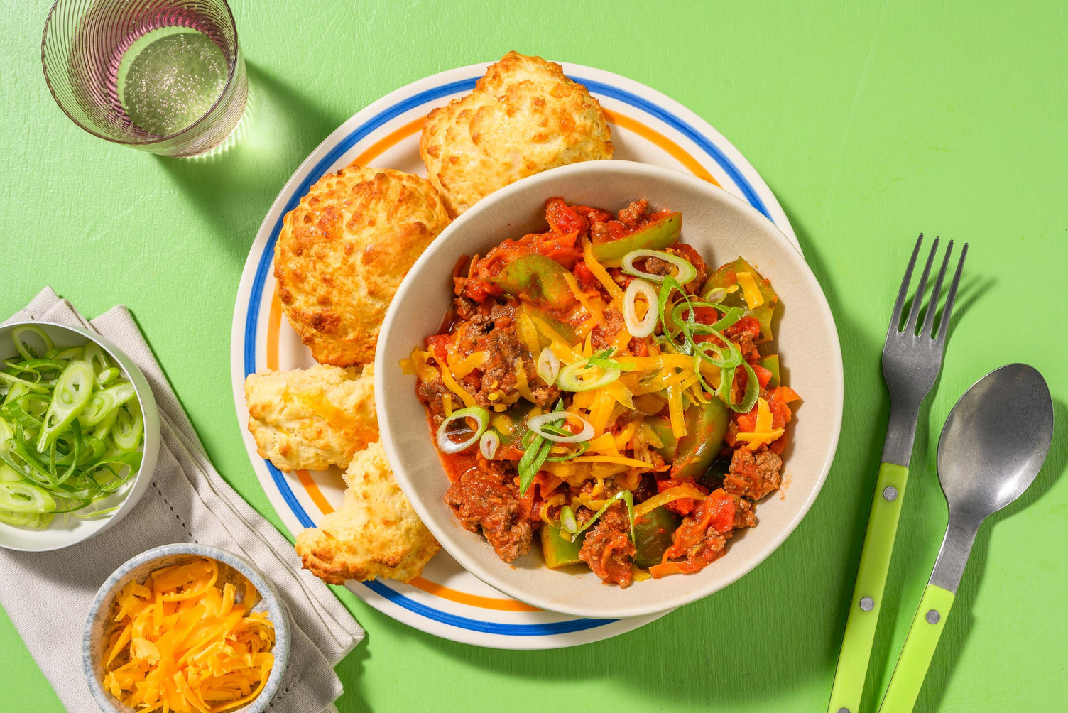 Chili au Beyond Meat® et aux légumes