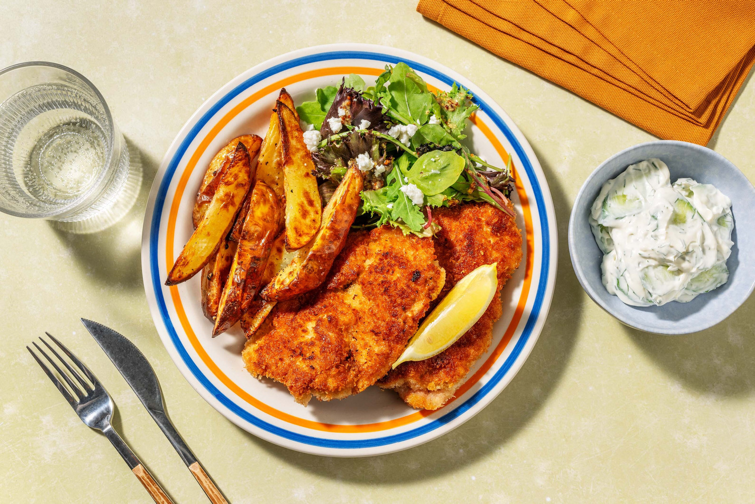 Lemony Panko-Crusted Chicken Breasts 