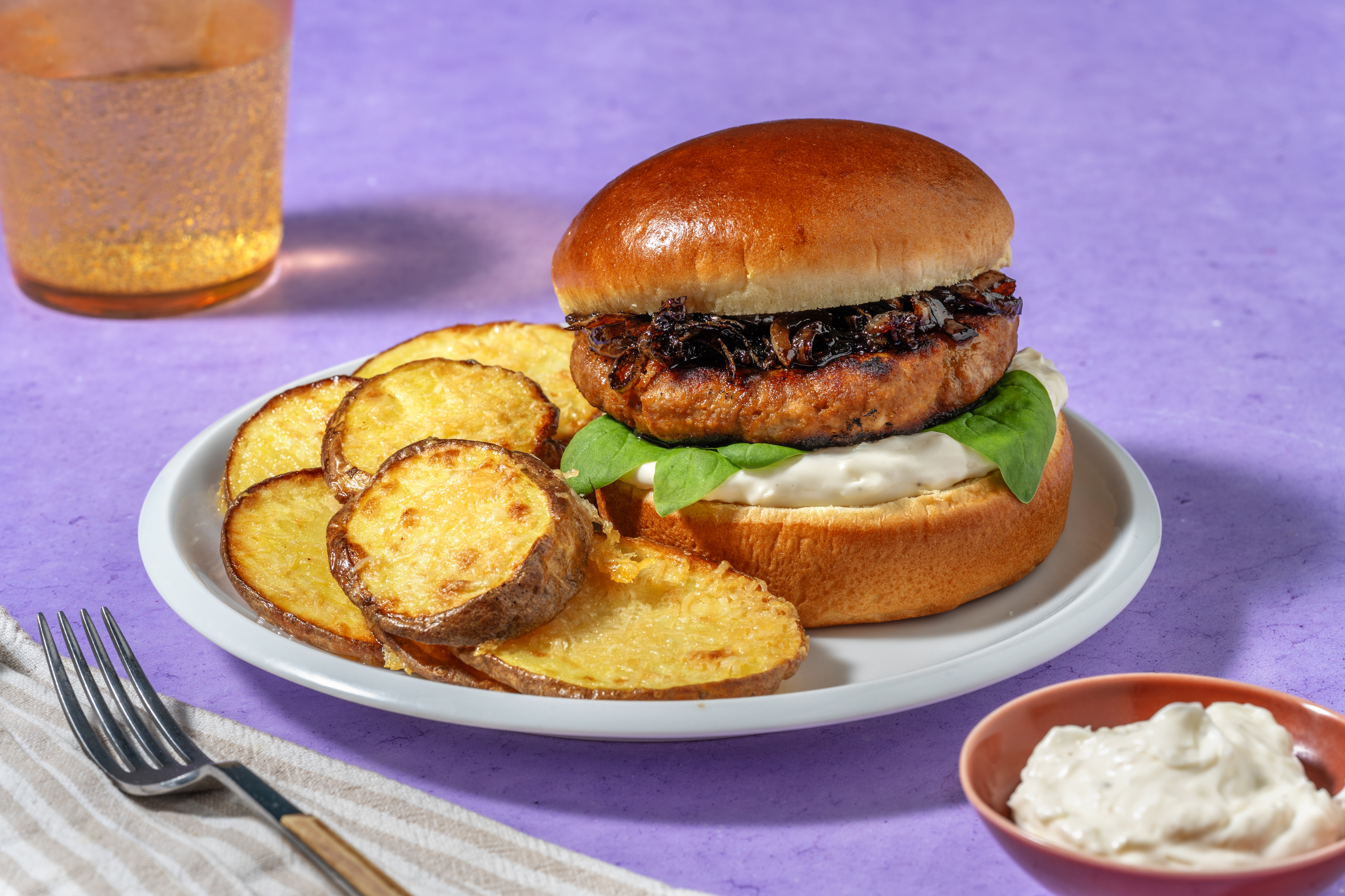 Italian-Inspired Impossible® Burger Patties Burgers
