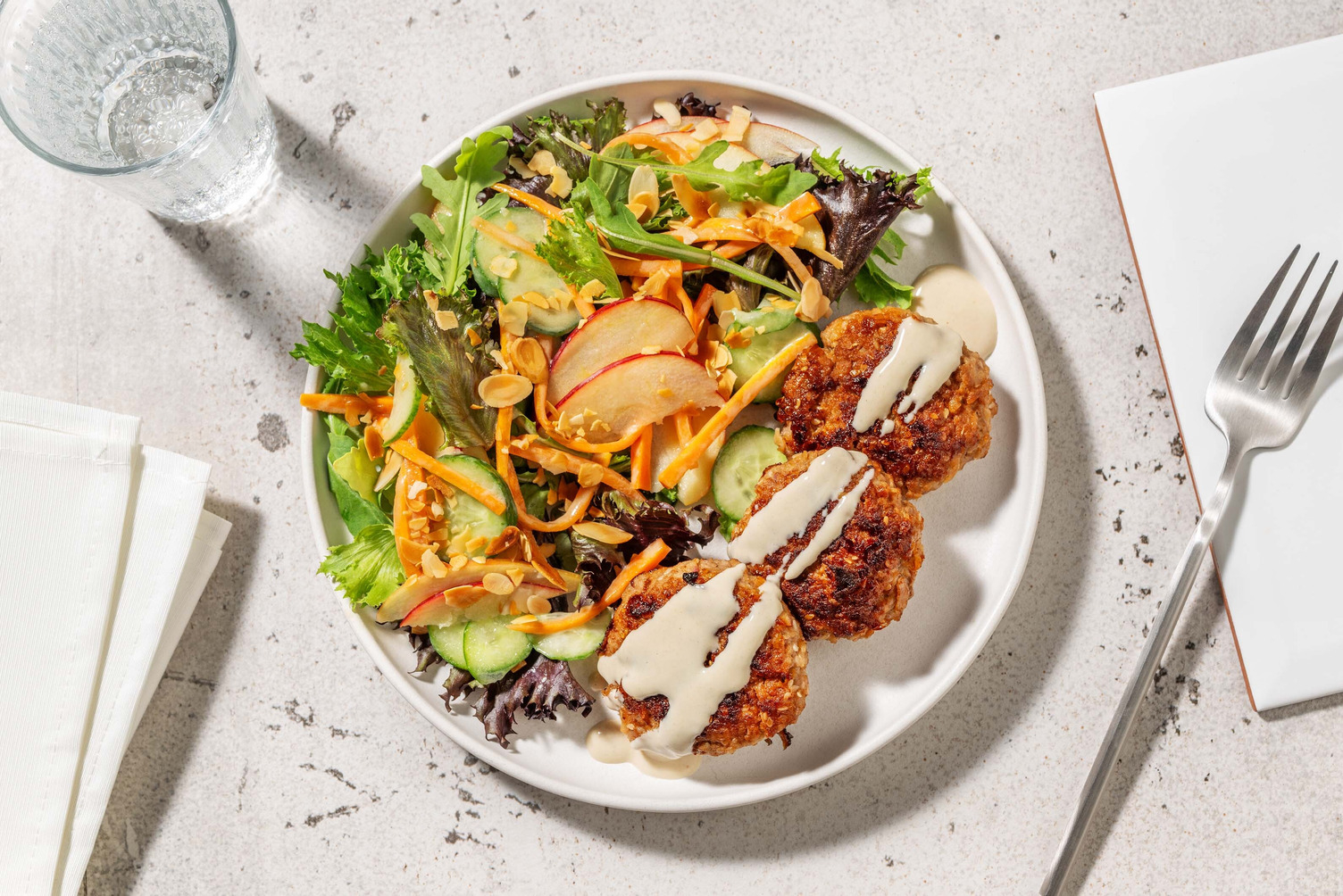 Smart Moo Shu-Sesame Turkey Patties