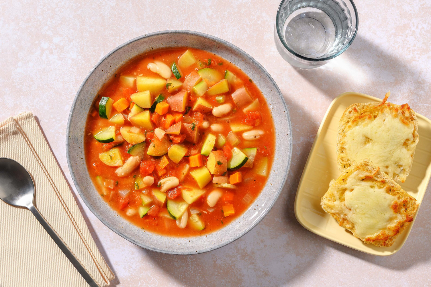 Hearty Bean and Veggie Soup