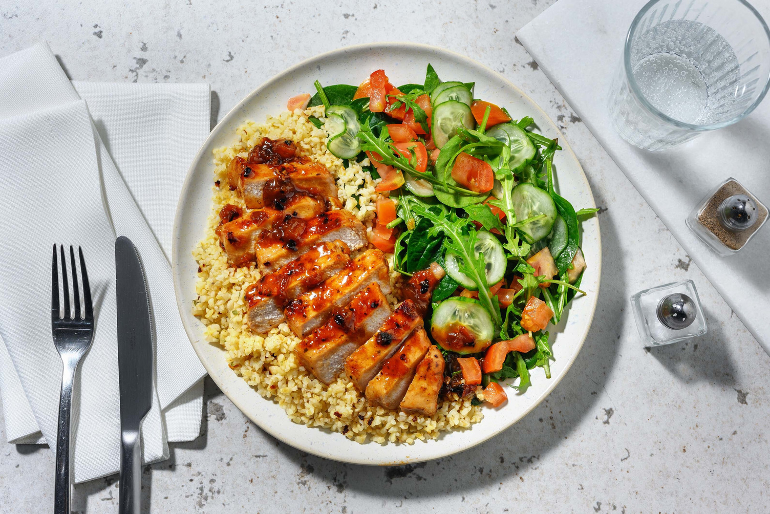 Cal Smart Zesty Apricot-Glazed Pork Tenderloin