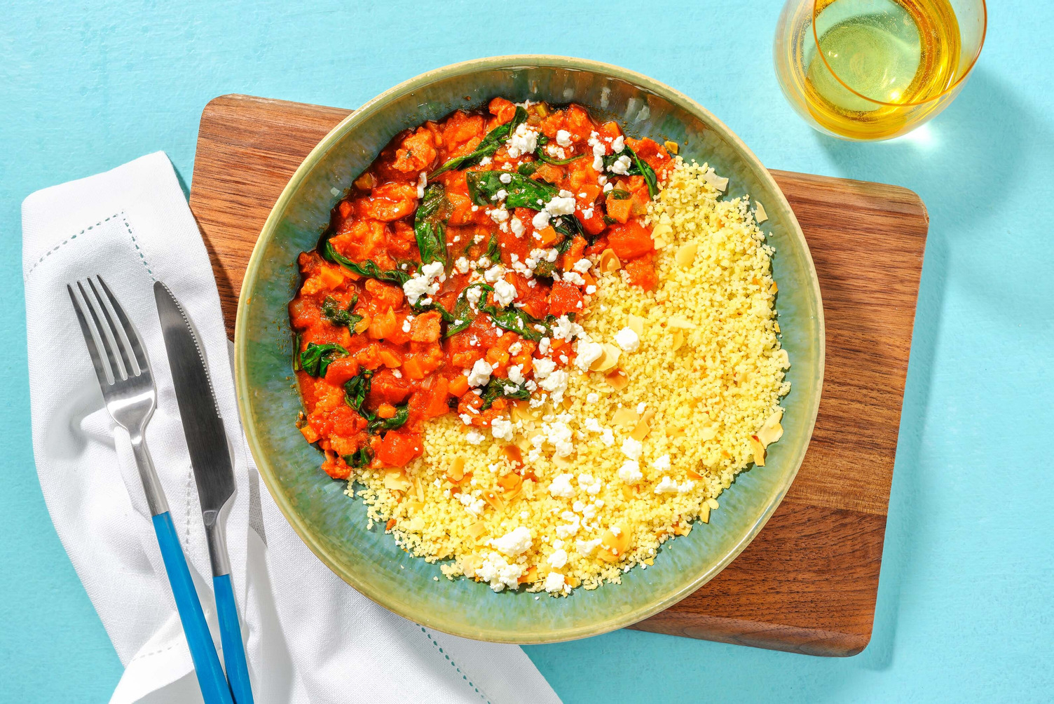 Speedy Tagine-Inspired Chorizo Stew