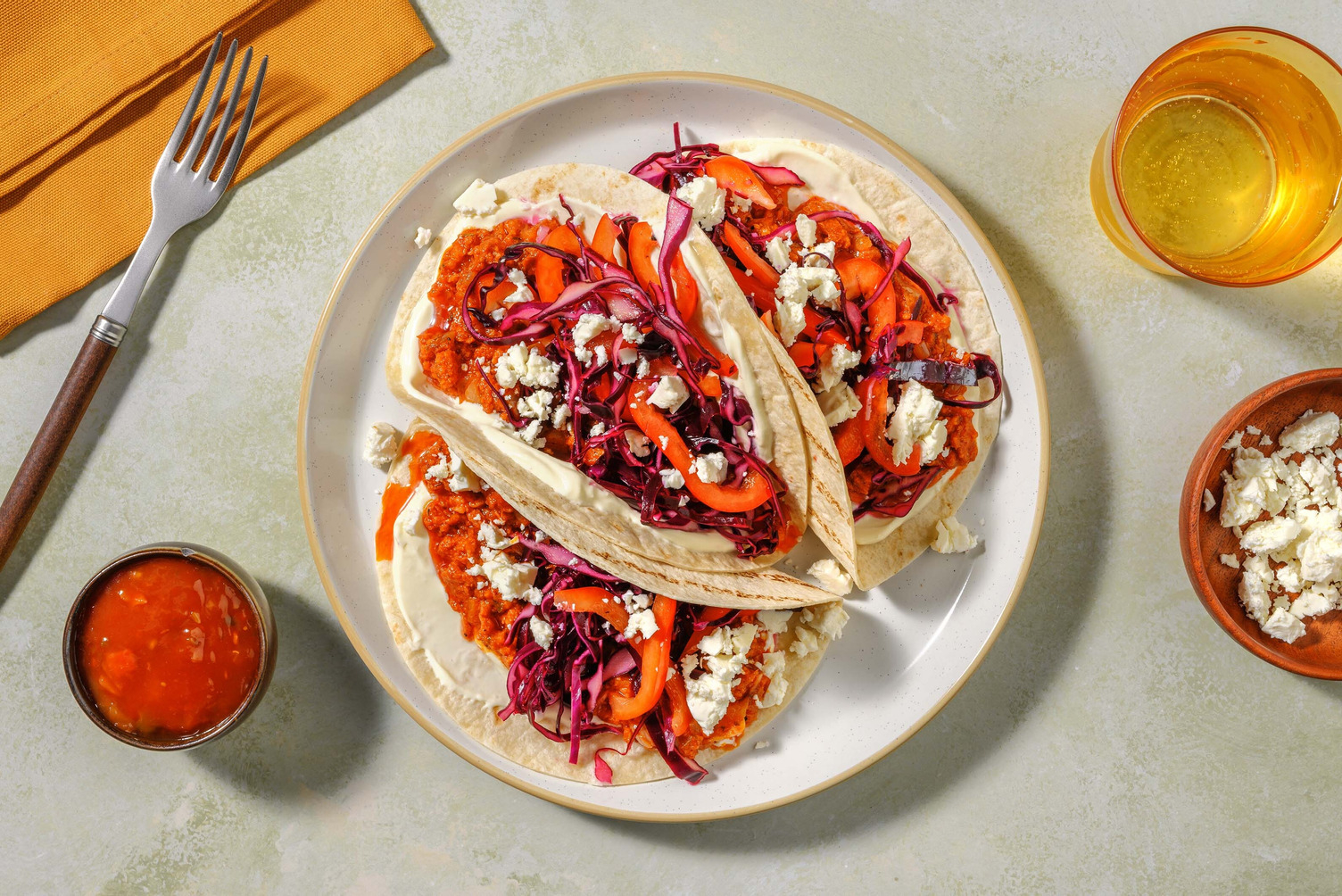 Tacos au chorizo super rapides