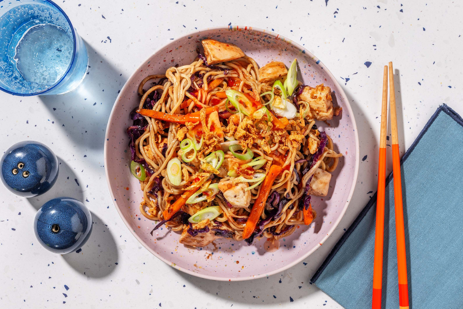 SuperQuick Chicken Chow Mein