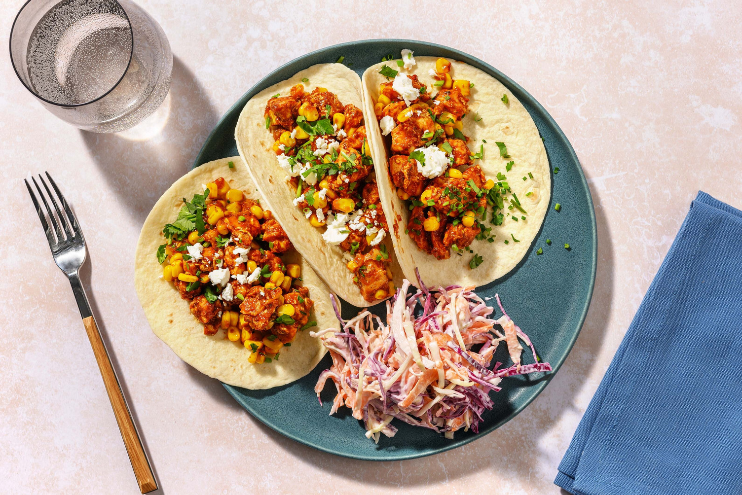 SuperQuick Chipotle Chicken Tacos