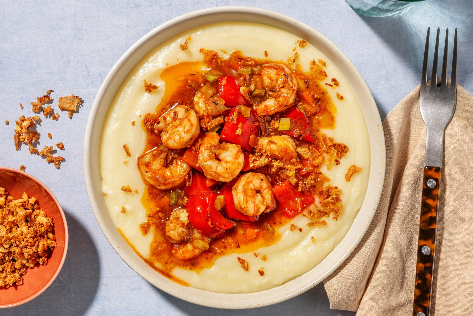 SuperQuick Southern-Style Salmon and Grits