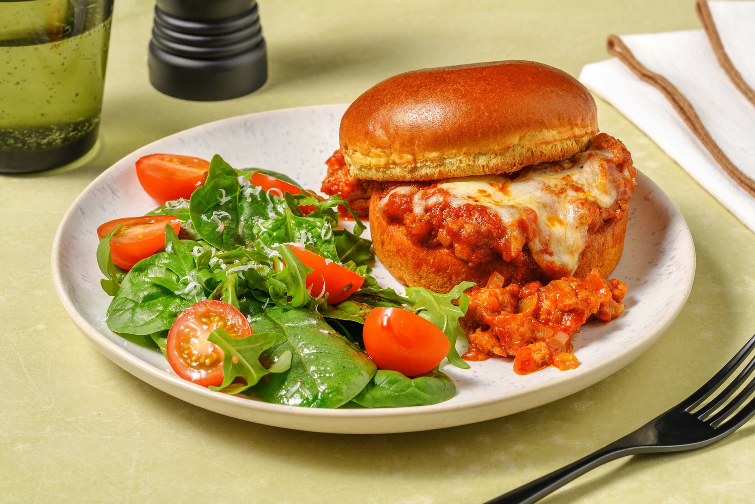 SuperQuick Messy Italian Sausage Melts