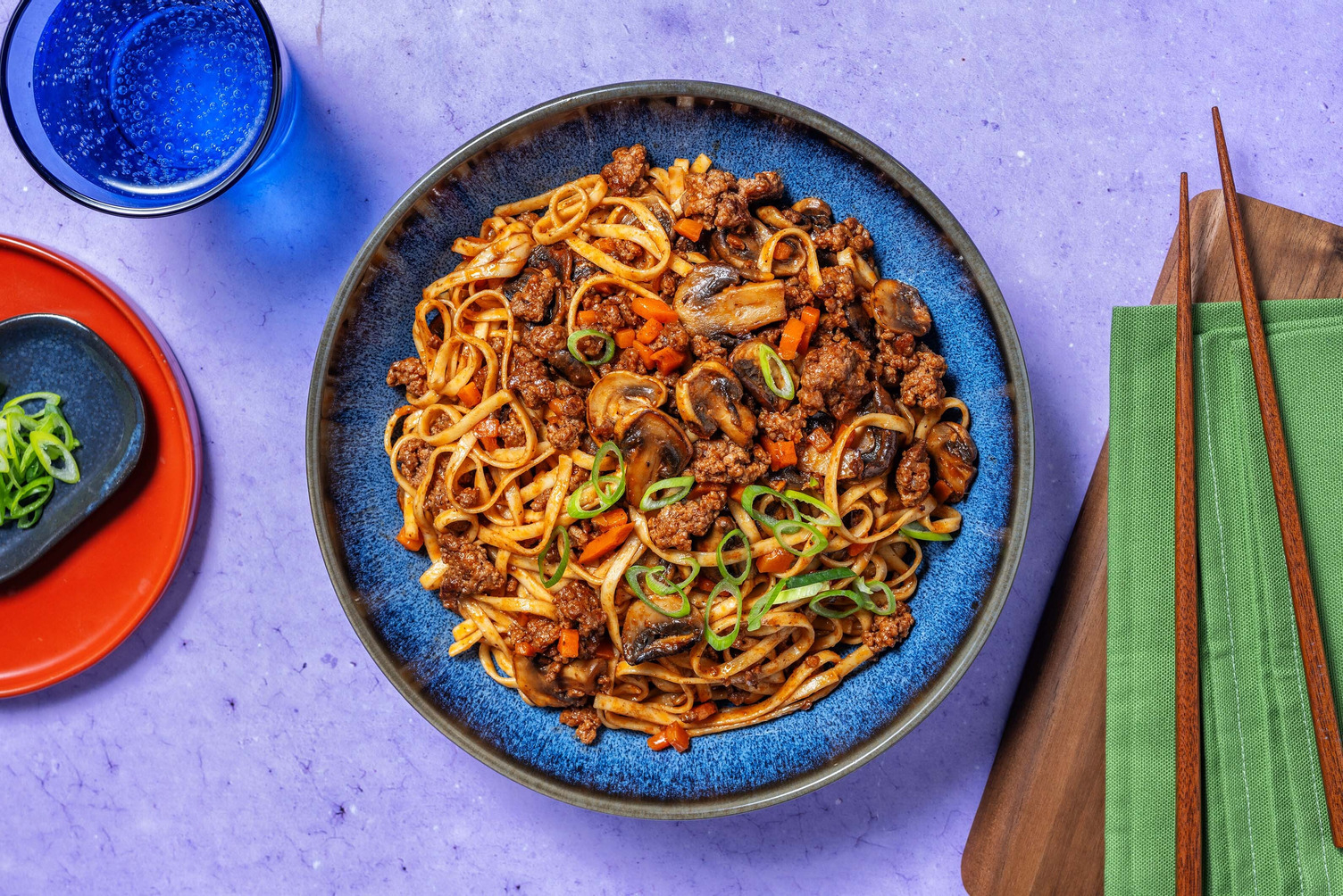 Asiatisk kjøttdeignudler