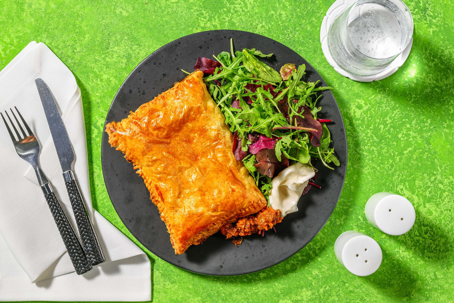 Puff Pastry Beef Bake