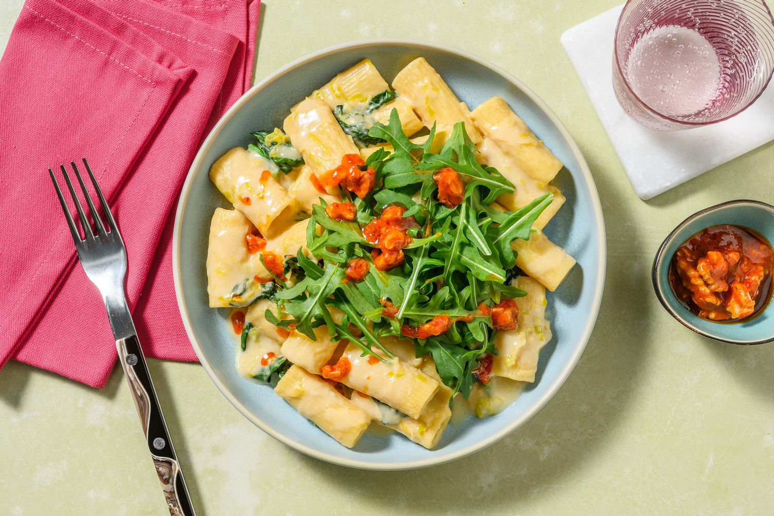 Quick miso mac and cheese