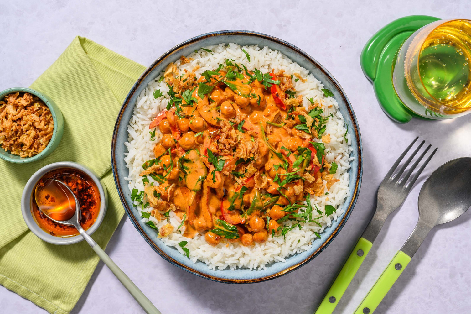 Thailandsk kikærtekarry