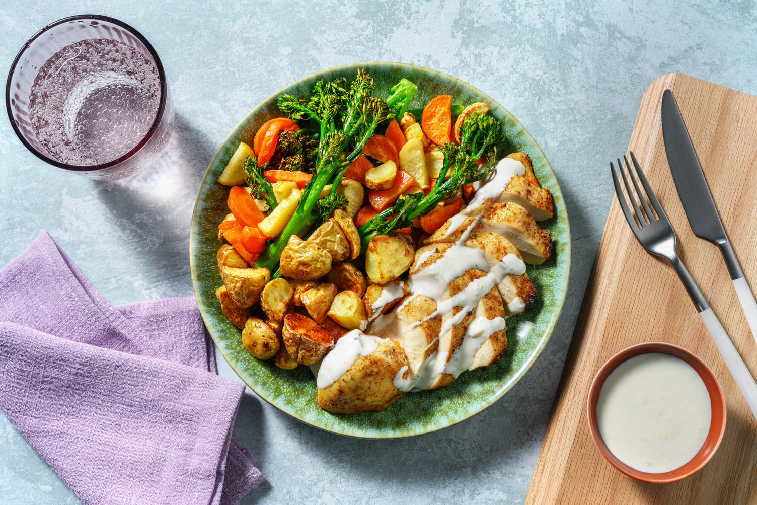 Cajun Traybake with Beef Rump