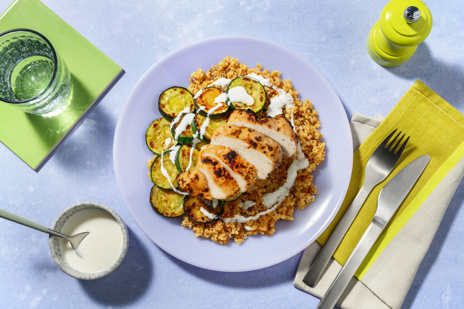 Honey Harissa Glazed Chicken