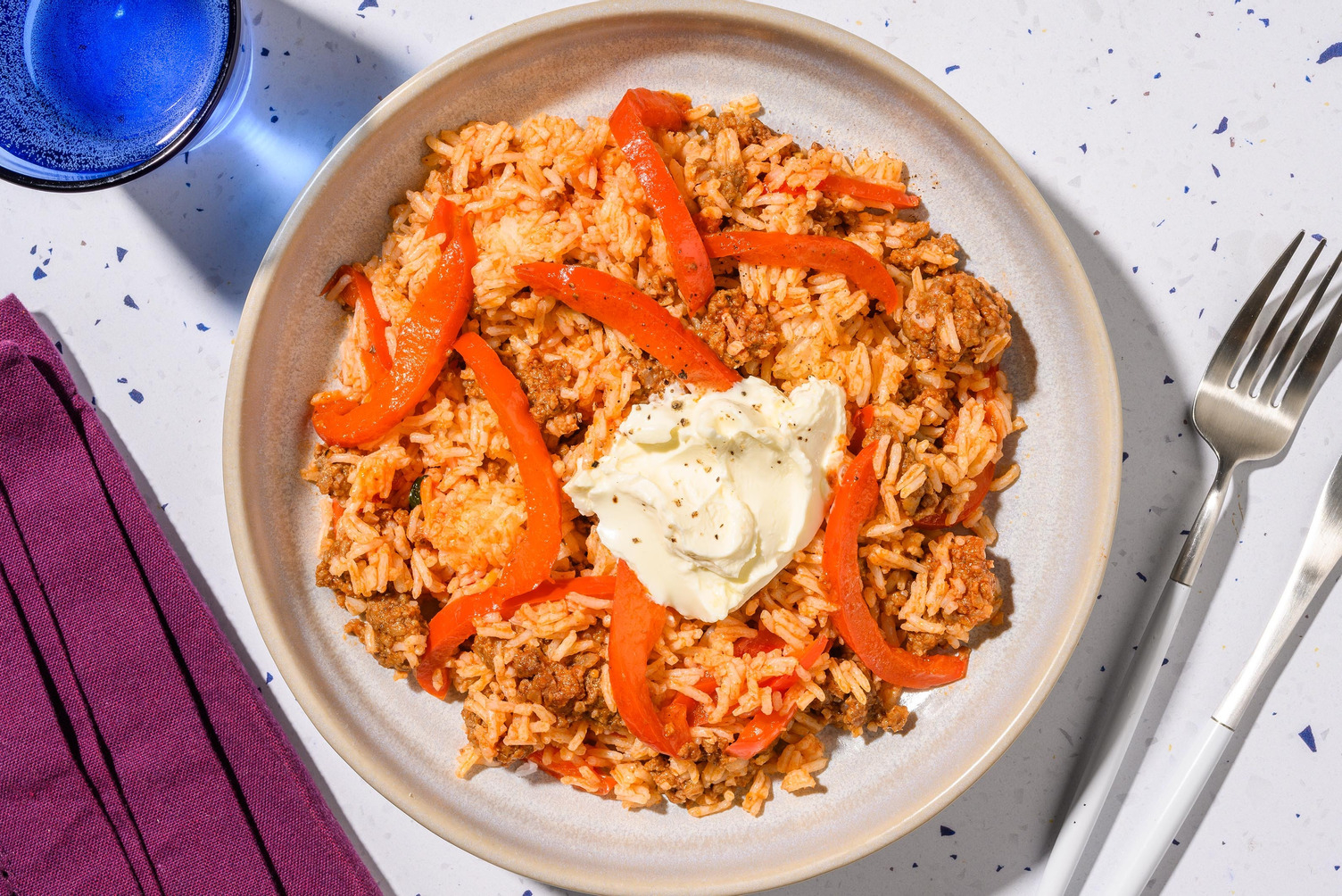 Midweek Mexican Style Chorizo Pilaf
