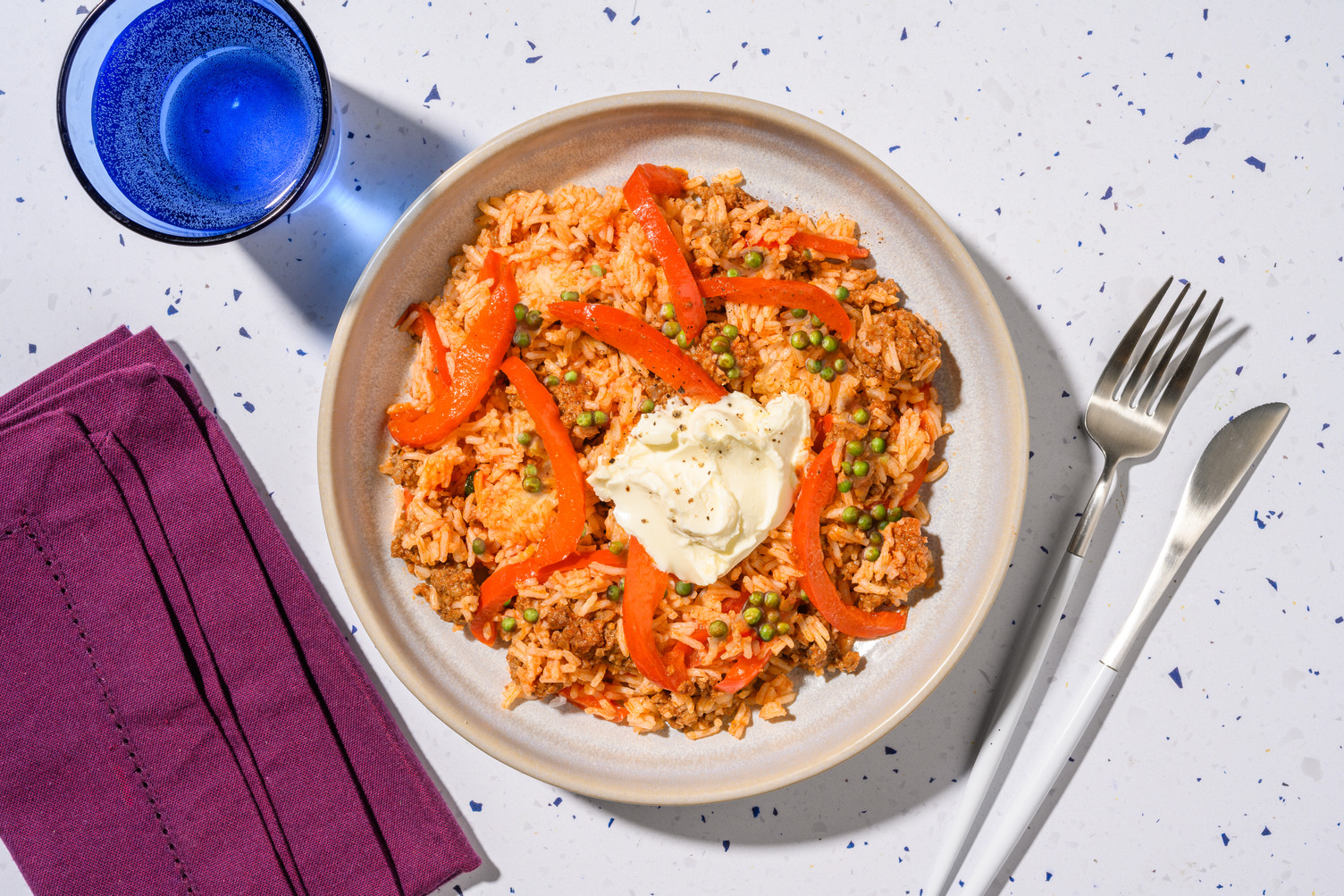 Midweek Mexican Style Beef & Chorizo Pilaf
