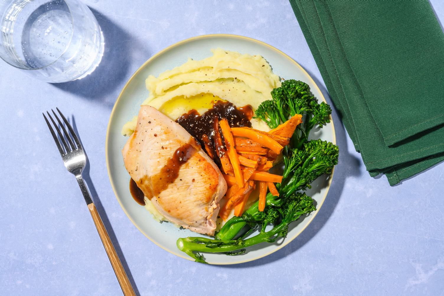 Chicken and Garlic Mash