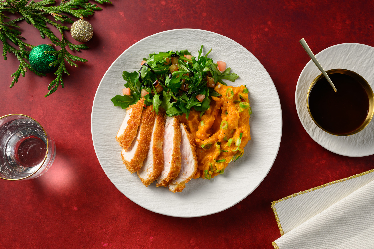 Crispy Crumbed Turkey Breast