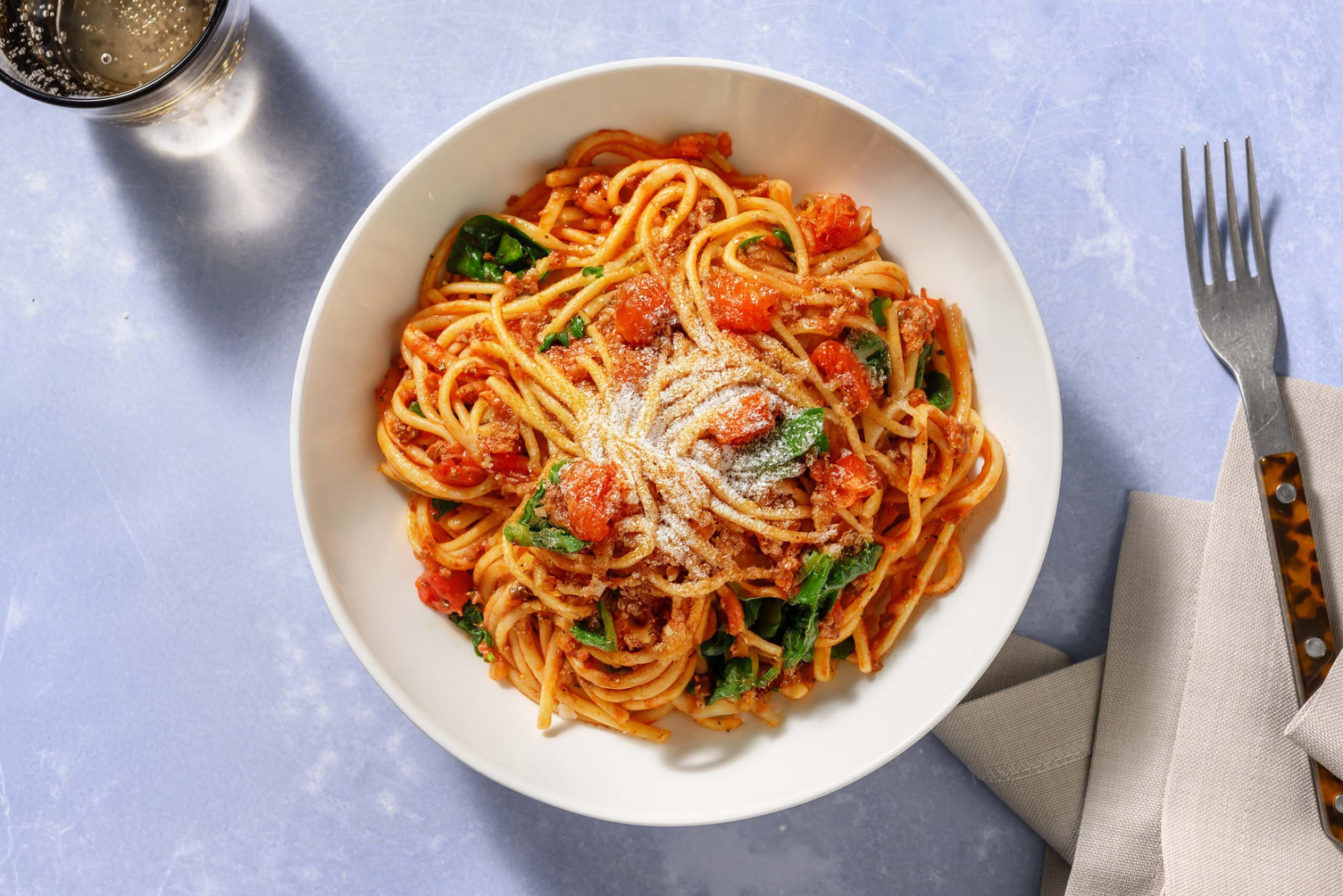 Speedy Lamb Spag Bol