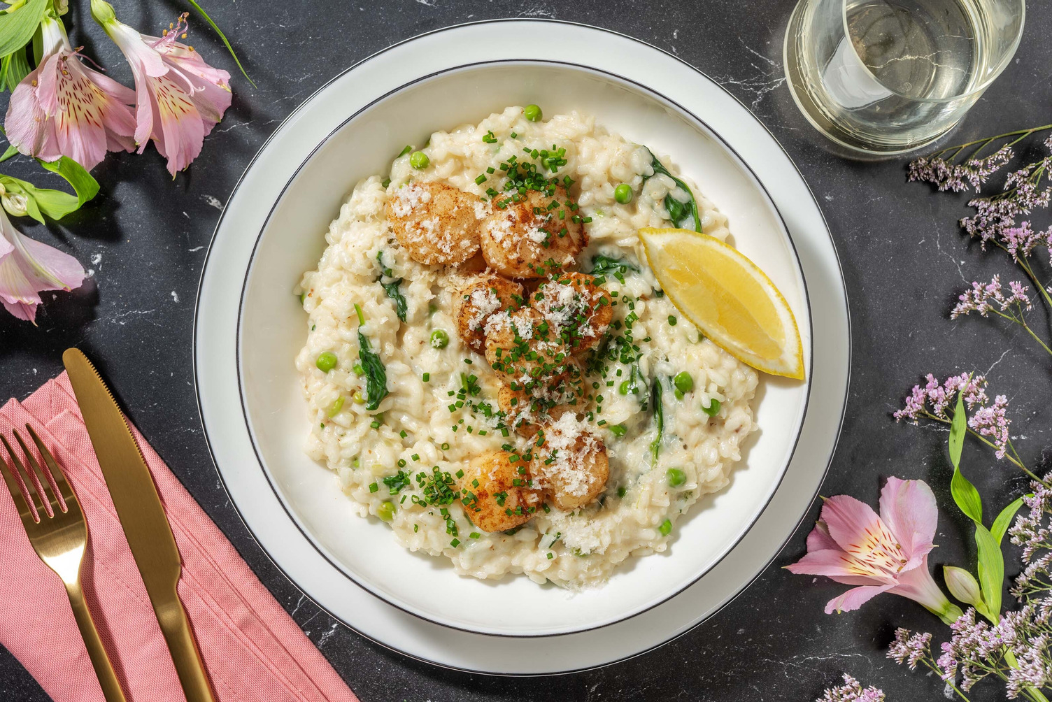 Scallop Risotto 