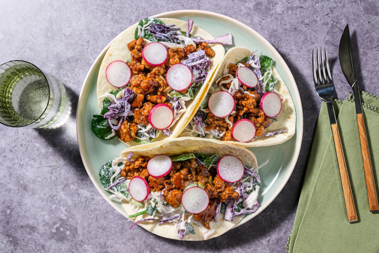 Double Speedy Sweet Chilli & Lemongrass Pork Tacos