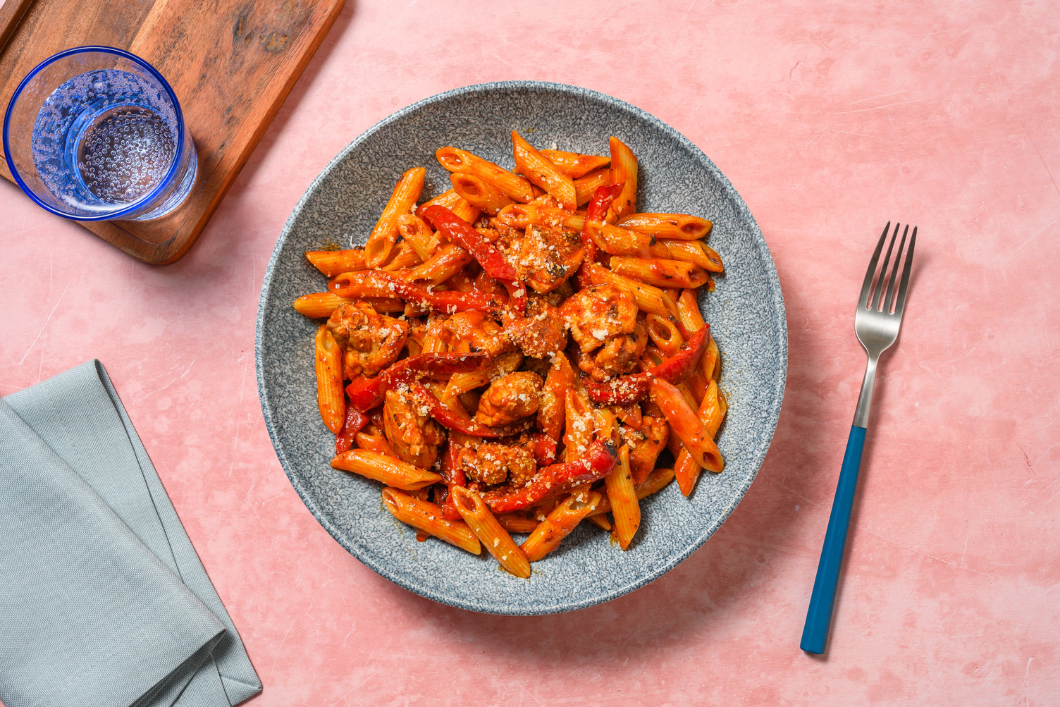 Speedy Chipotle Chicken Breast Penne