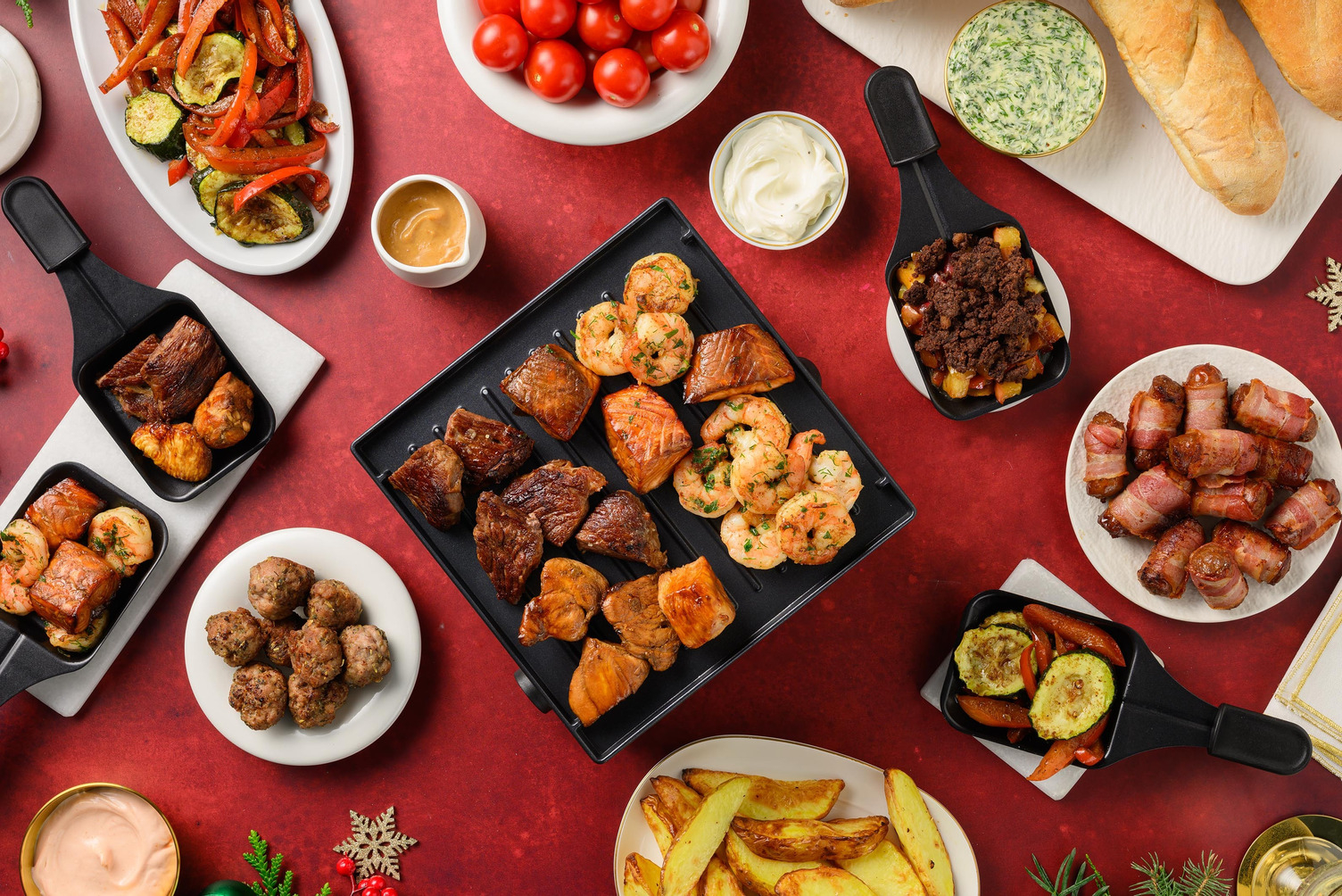 Box festive de mini-poêlées