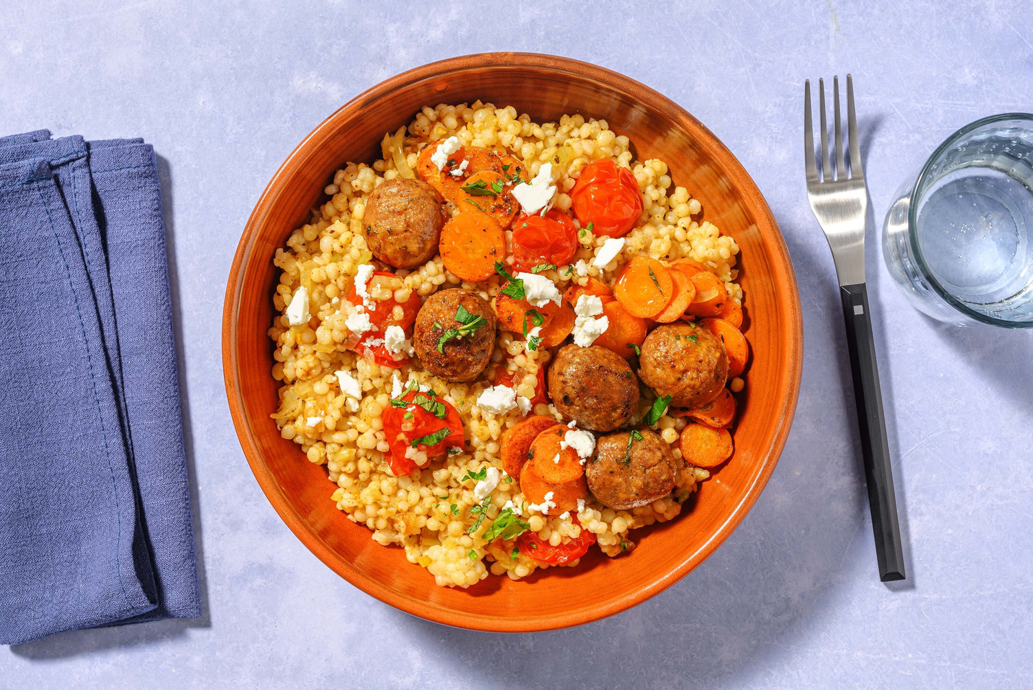 Veggie gehaktballetjes met witte kaas