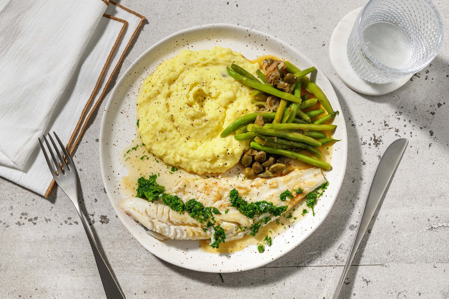 Fransk kuller 'meunière'