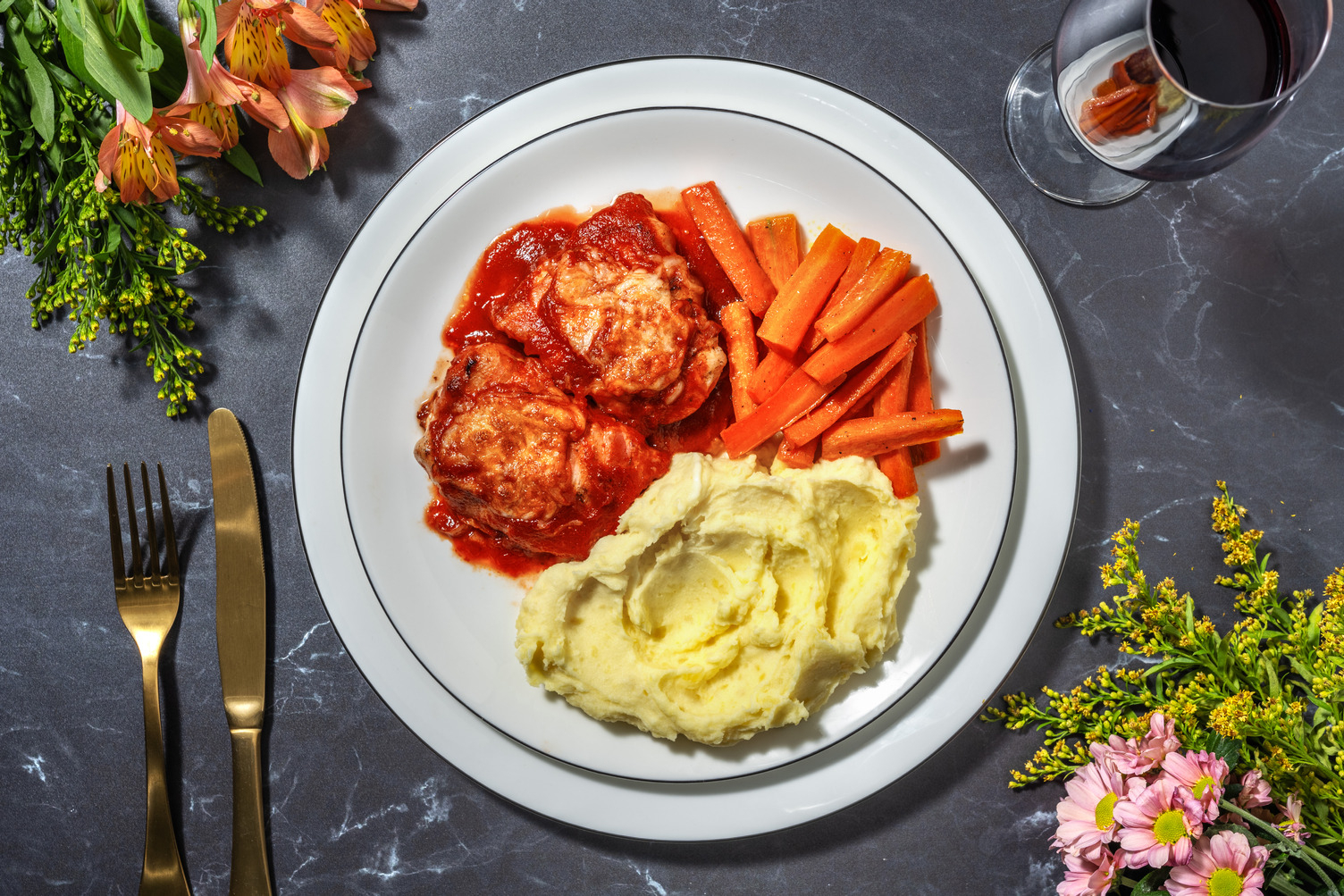 Bacon-wrapped Chicken al Forno