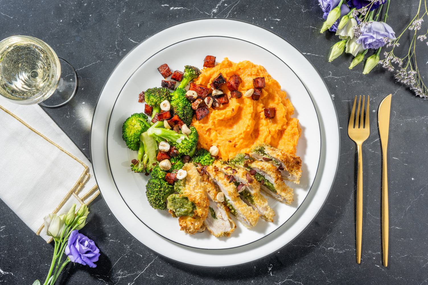 Pesto Stuffed Chicken