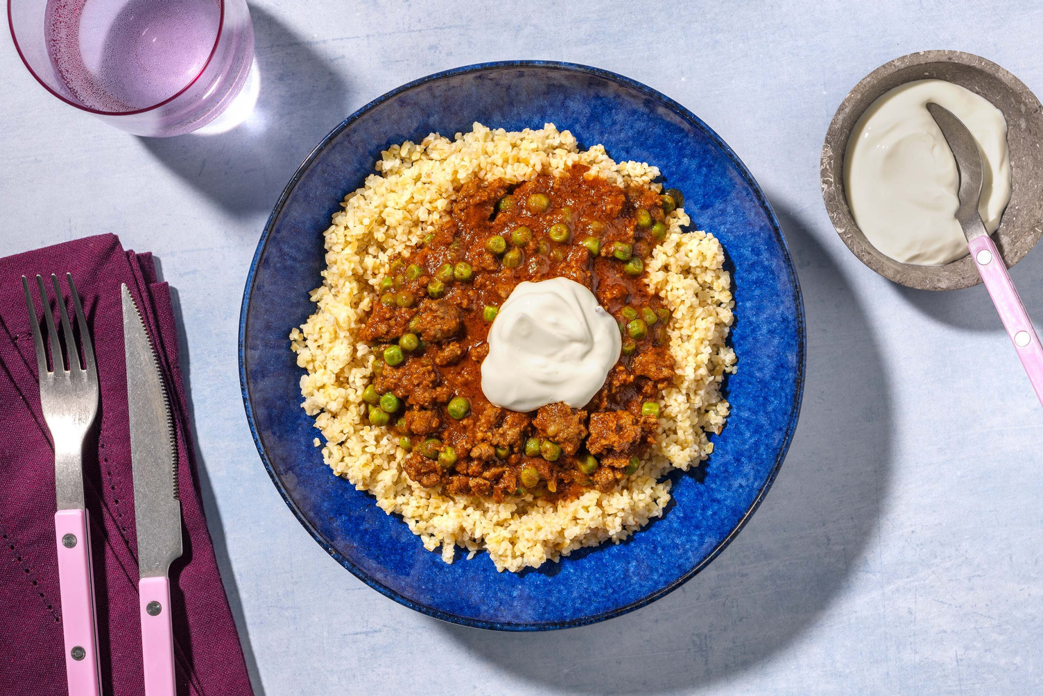 Super Quick Beef and Pea Rogan Josh