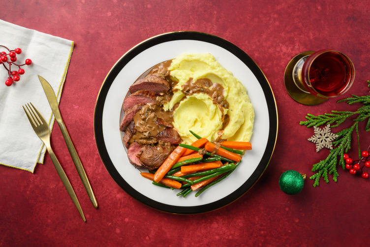 Irish Lamb Steak and Creamy Sage Sauce