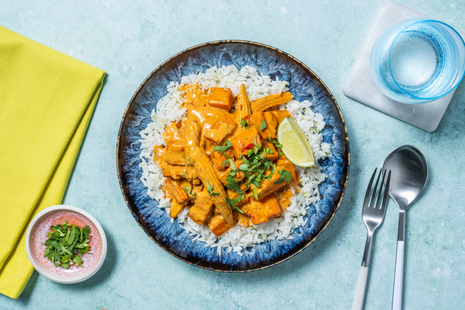 Thai Coconut and Sweet Potato Curry with Tofu