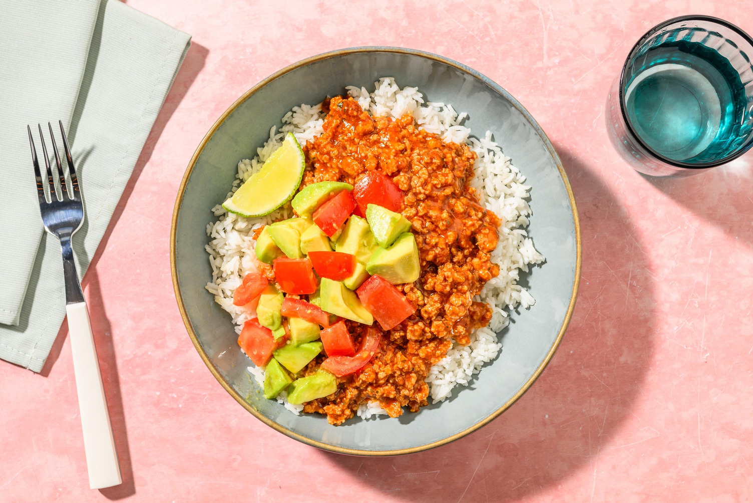 Smoky Mexican Style Beef Burrito Bowl