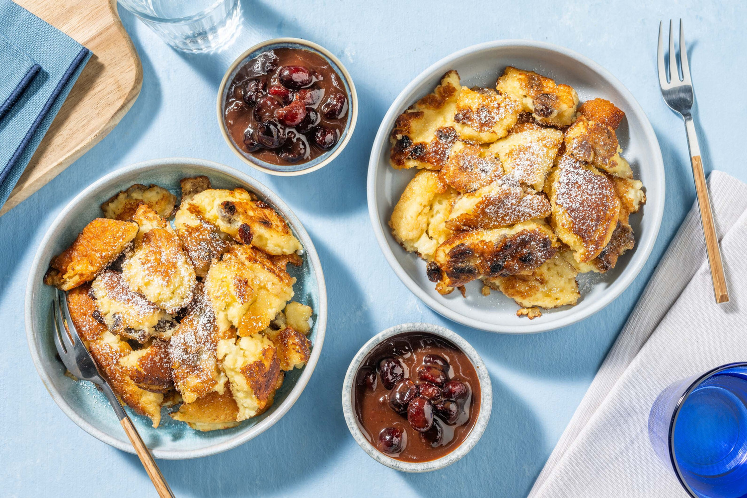 Kaiserschmarrn met cranberrycompote