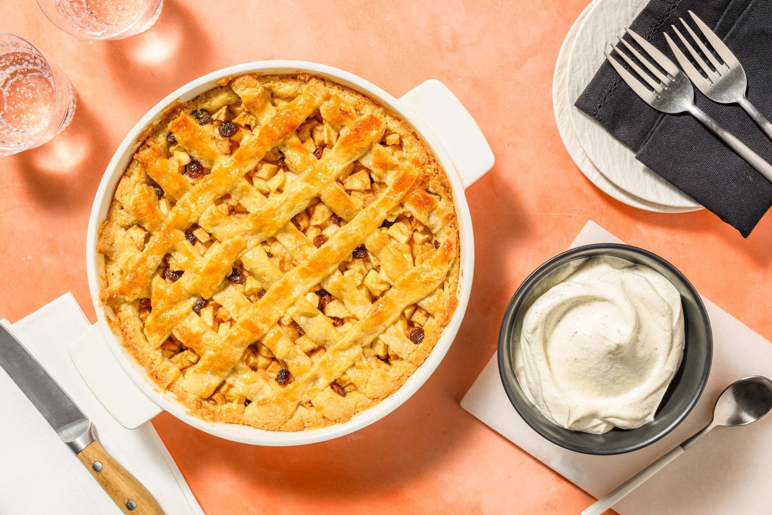 Tarte aux pommes à la hollandaise